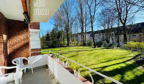 Charming, vacant apartment in green Hamburg Horn