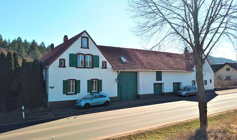 Two-family house with horse farm