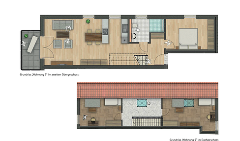 Living in the heart of Drensteinfurt, modern condominiums, new build