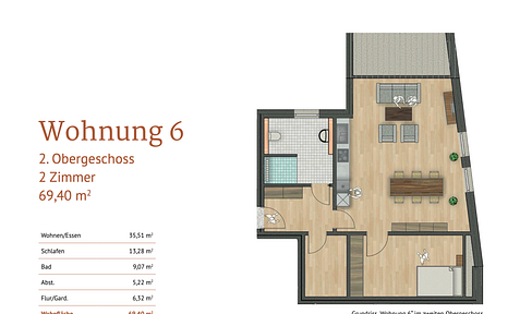 Living in the heart of Drensteinfurt, modern condominiums, new build