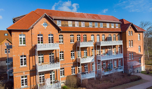 Renovated 2-room apartment in Kastanienpark / Bad Langensalza