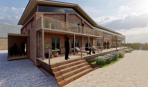Noble living in the park - cozy with wooden beam ceiling and sun deck *first occupancy after renovation*