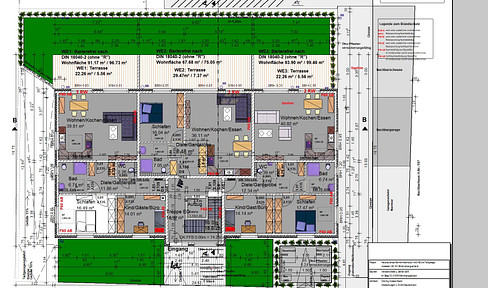 1 apartment in modern MFH with 8 residential units, underground parking, Kfw 40, still available