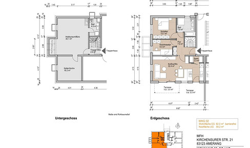 Wohnen und Arbeiten in schöner 5 Zimmer Wohnung in Amerang