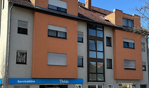 Gewerbe-/Büro-/Praxis-/Ladenfläche 106qm mit 2 Parkplätzen im Zentrum von Ober-Ramstadt - 1 A Lage
