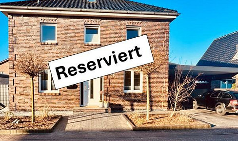 Reserviert - Moderne Stadtvilla, Haus in Emden Wolthusen mit großzü. Garten und stilvoller Terrasse