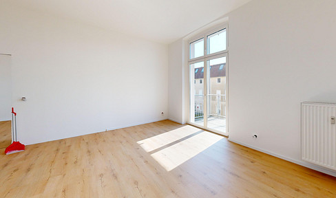 Charmante, sanierte 2-Zimmer-Wohnung mit Balkon