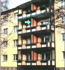 3 Zim.Wohnung, nahe Stadtzentrum, wie Park