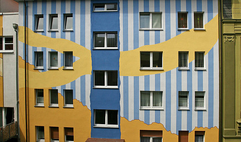 Central and quiet: 3-room apartment with communal terrace