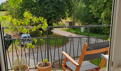 Rural and inexpensive 3 - room apartment near the Baltic Sea in a friendly community between Klütz and Grevesm.