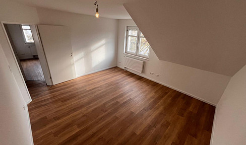 Sofort einziehen-frisch renovierte Dachgeschosswohnung