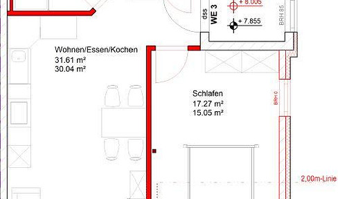 Traumhafte Dachwohnung mit Blick ins Grüne (Erstbezug)