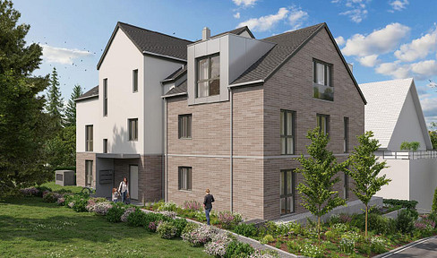 Stylish & barrier-free - 2-room new-build apartment on the ground floor with modern flair