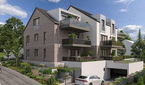 Chic 2-room apartment on the 1st floor - new-build comfort & barrier-free living