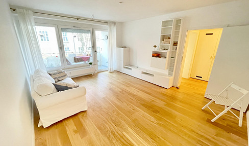 Neue helle vollmöblierte Luxus Wohnung mit Balkon in Toplage - Bright new luxury apartment