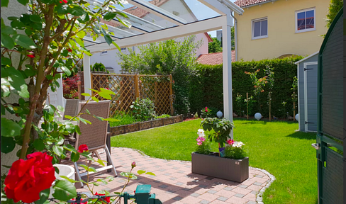 Attractive corner terraced house in Lenzfried/Kempten