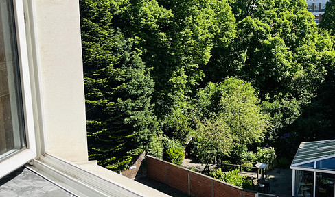 View into the green, quiet, bright and modernized, best location at the inner harbour