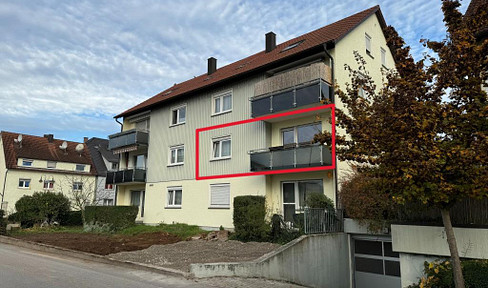 Helle 2-Raum-Wohnung mit EBK nähe Schwarz Campus in Bad Friedrichshall, Kochendorf