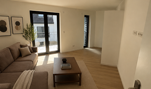 Erstbezug nach Kernsanierung I Möblierte 2-Zimmer Whg mit EBK im 5. OG