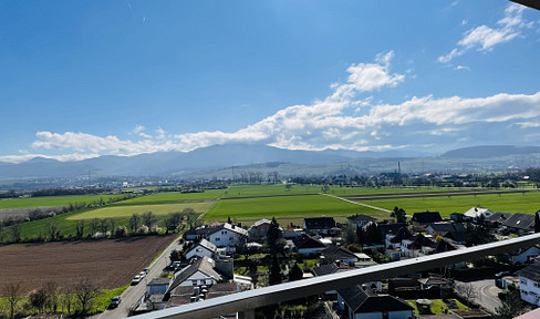 Above the rooftops of Neuchâtel