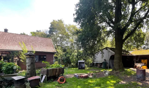 House / remaining farm with potential + own pasture at the house