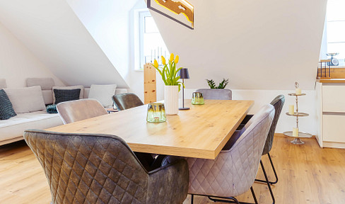 First occupancy: generously proportioned apartment near the A96!