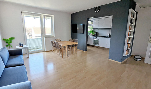 Furnished craftsman's apartment / mechanic's apartment with 3 rooms and 4 beds in Landshut industrial area