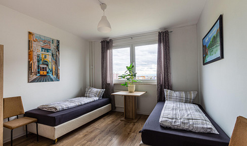 3-Zimmer-Wohnung in Leipzig – möbliert & sofort bezugsfertig!