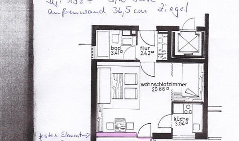 Quiet apartment in Forstenrieder Park for single person on a long-term basis