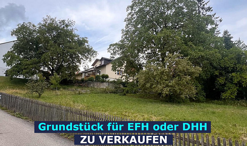 PROVISIONSFREI - Ihr Nachbar ist schon da! Teilbares unbebautes Grundstück mit Panoramablick