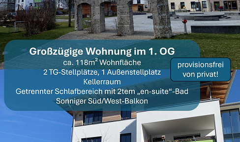 Großzügige Wohnung in exzellenter Lage