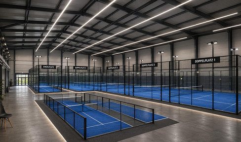 Padel tennis hall for sale or rent, directly from the owner.