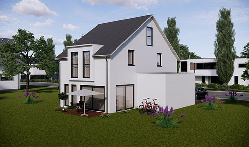 Modern semi-detached house in a sunny location in the NBG incl. PV system and much more.