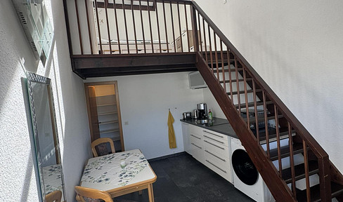 Furnished apartment, "small but nice"