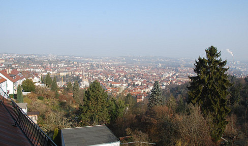 3-room top floor apartment with great views over Stuttgart
