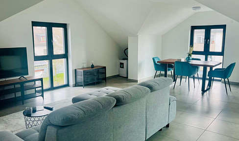 Exclusive, furnished new-build apartment with underground parking in 64546 - first occupancy possible