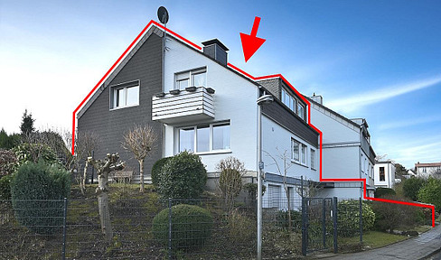 Top Kapitalanlage 3-Familienhaus Garten Balkon Keller Garagen in Bochum Stiepel prov.frei zu verk!