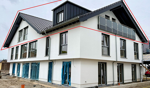 Exclusive new-build apartment with 4 rooms in the center of Seelscheid, age-appropriate, barrier-free