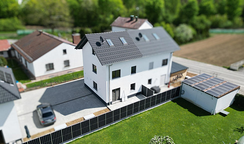 RESERVIERT! Neubau-Doppelhaushälfte in Plattling – Hochwertig & bezugsfertig, ohne Maklerprovision!