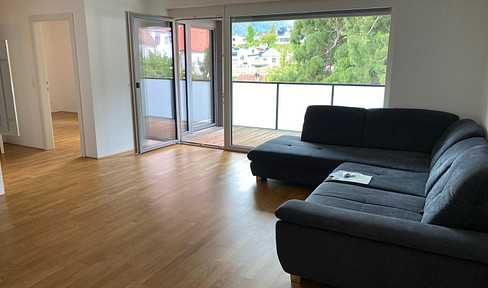 2-Zimmer-Wohnung mit großem Süd-West-Balkon und TG-Platz