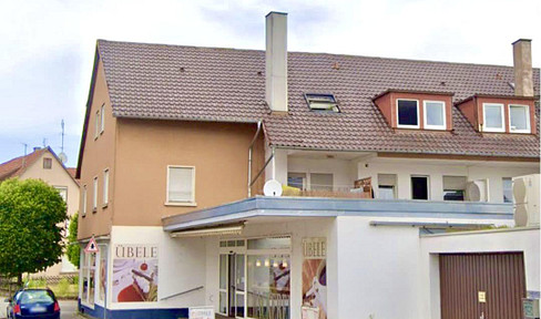 Apartment building with bakery, terrace & garages - from private owner!