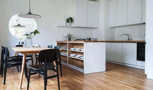 3 Zimmer Gartenwohnung mit Kamin, Stellplatz, Fussbodenheizung, barrierefrei, PROVISIONSFREI