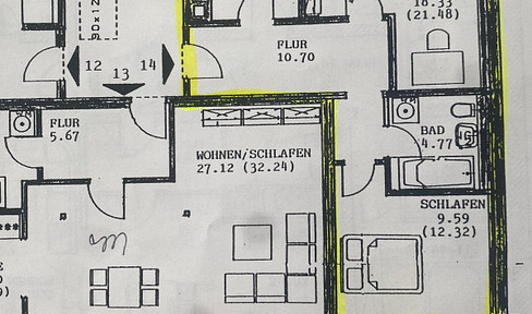 Wohnung im Herzen von Chemnitz