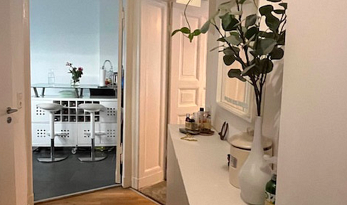 Dream Apartment in Berlin-Köpenick: Refurbished old building apartment with private 50 sqm garden