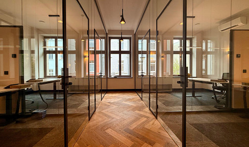 Modern representative office in a community