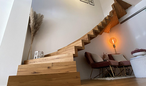 Exklusive 4-Zimmer-Maisonette-Wohnung mit Garten & Balkon in zentraler Lage von Kempten (Allgäu)