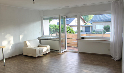 Renovated 2025: 68 m² ground floor apartment with fitted kitchen & southwest-facing balcony in Elsen