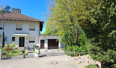 spacious DHH Untermenzing, beautiful west garden, top condition, new heating, vacant 11-2025