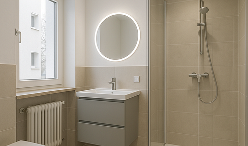 *First-time occupancy after renovation in Nymphenburg* - Modern living in a bright 2-room apartment