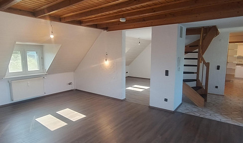 MA-Neckarstadt East: Bright 3 room apartment // daylight bathroom, air conditioning + additional office/guest room in the attic